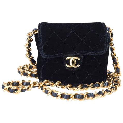 chanel velvet black bag|chanel tote bags black.